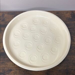 Vintage Fiesta Franciscan Deviled Egg Platter